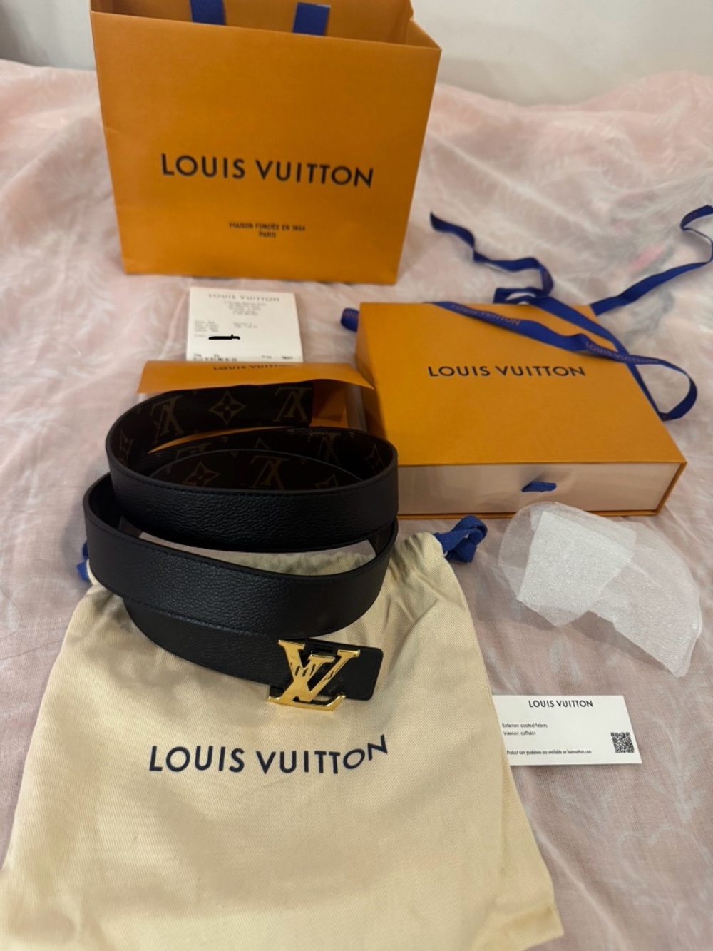 Louis Vuitton Reversible Belt Women’s BRAND NEW - Picture 8 of 13